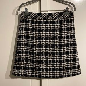J. Crew Factory Plaid Skirt